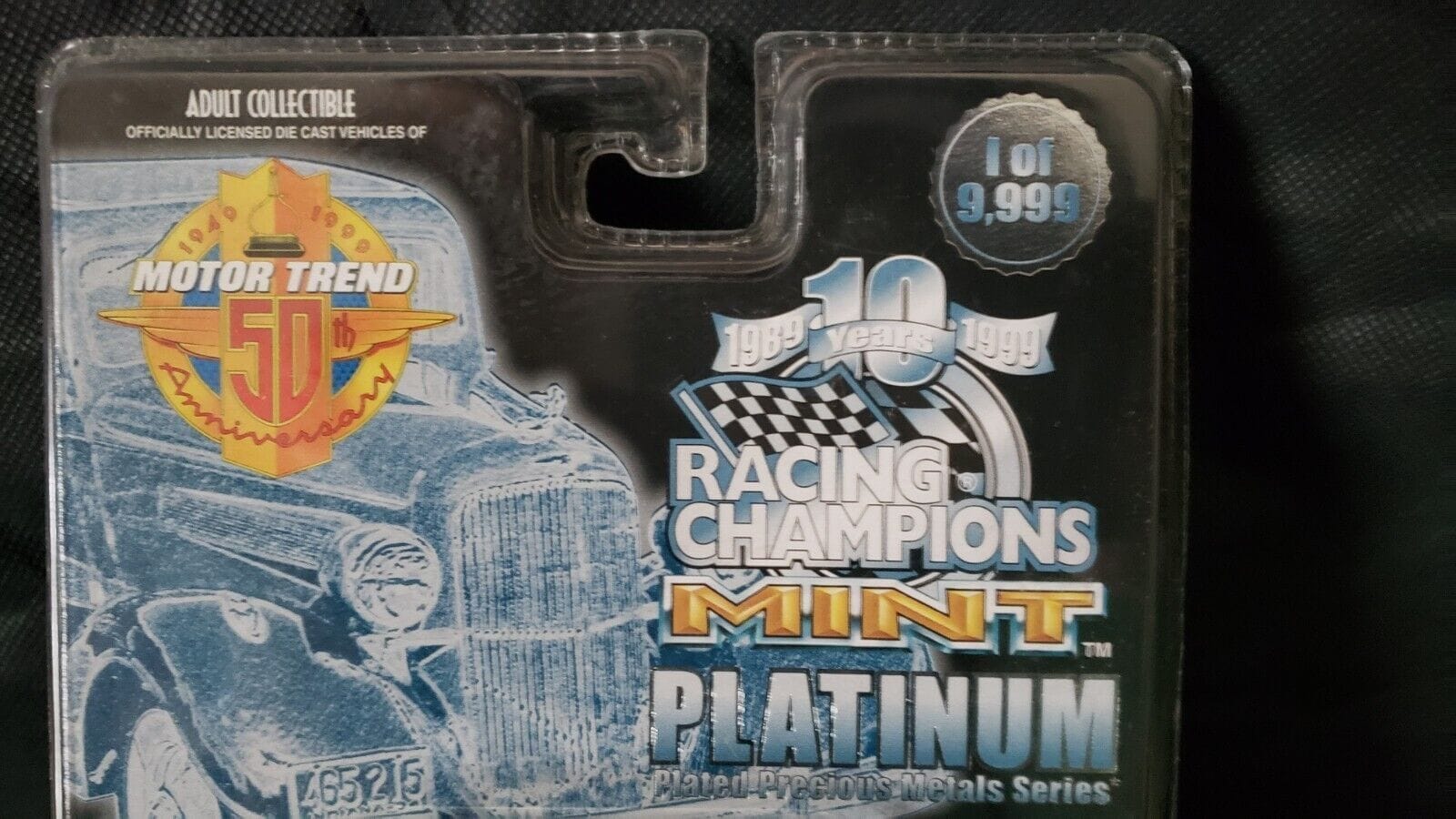 1968 Pontiac Firebird 1:64 Platinum Racing Champions Diecast Toy Car - Image 2