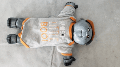 Zombie Baby Boy Living Dead Art Doll Creepy Halloween Cabbage Patch Kid Figure - Image 6