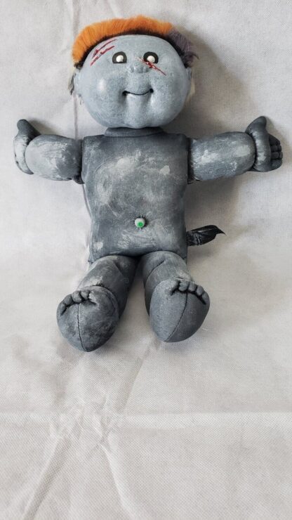 Zombie Baby Boy Living Dead Art Doll Creepy Halloween Cabbage Patch Kid Figure - Image 20