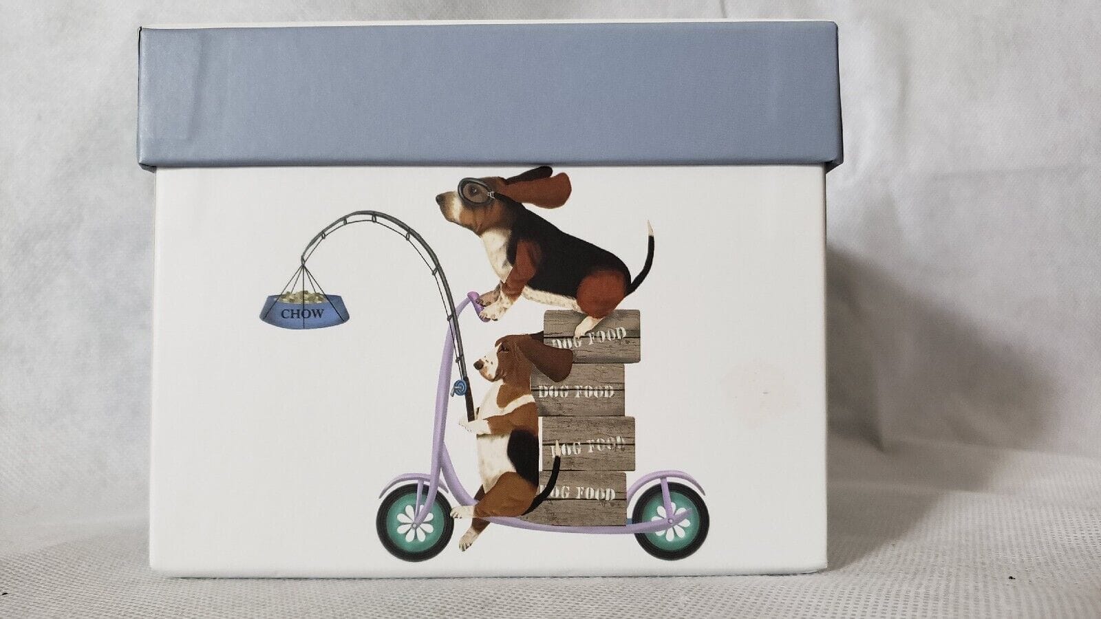 Fab‑Funky Basset Hound Scooter Mug – Porcelain Coffee/Tea Cup – Dog Art Print - Image 4