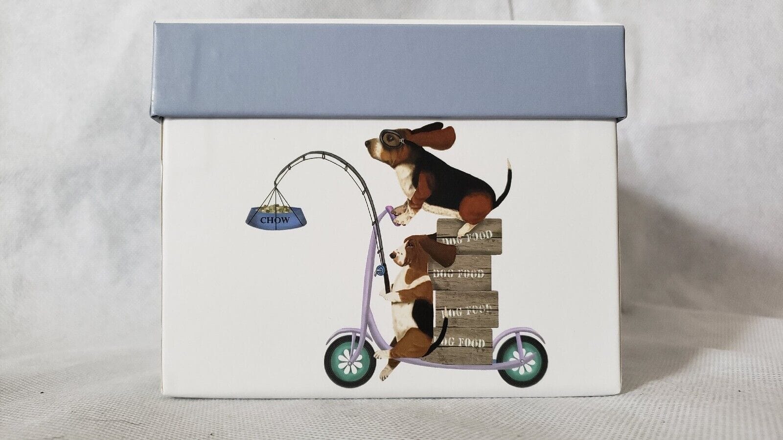 Fab‑Funky Basset Hound Scooter Mug – Porcelain Coffee/Tea Cup – Dog Art Print - Image 6