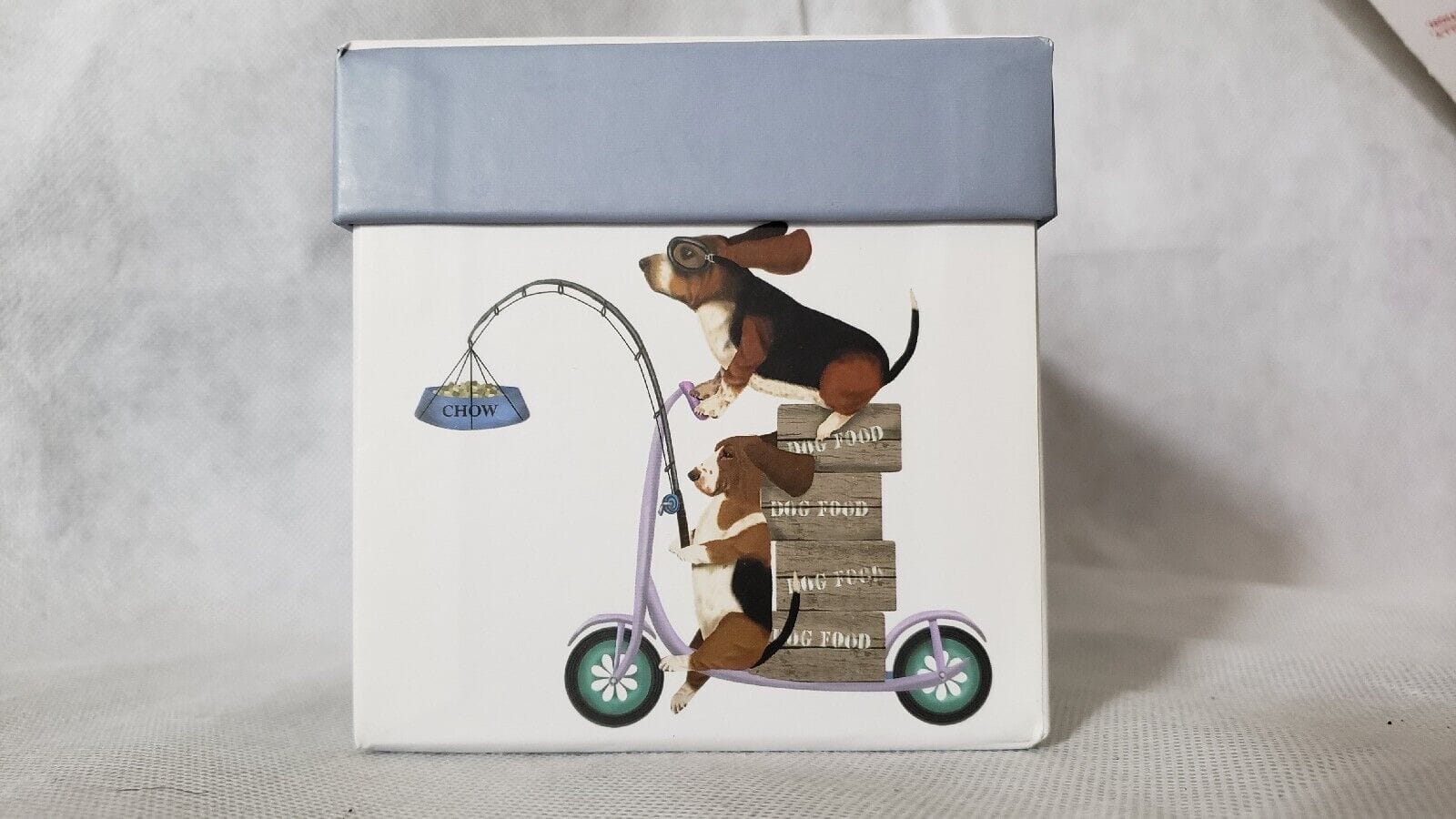 Fab‑Funky Basset Hound Scooter Mug – Porcelain Coffee/Tea Cup – Dog Art Print - Image 7