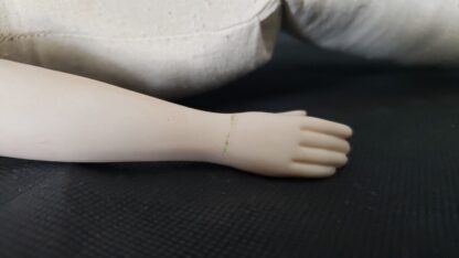Pinkie Bisque Porcelain Vintage Colonial Girl Pink Bonnet Yield House Doll Kit - Image 10