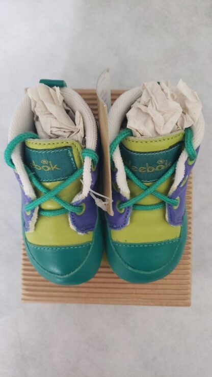 Retro Weebok 1990s Unisex Newborn Sneakers Reebok High Top Baby Bootie Shoes - Image 7