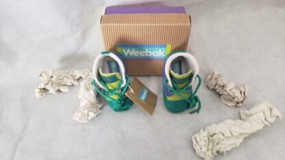Retro Weebok 1990s Unisex Newborn Sneakers Reebok High Top Baby Bootie Shoes - Image 17