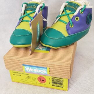 Weebok Retro Shoes 1990s Unisex Newborn Sneakers Reebok High Top Baby Bootie