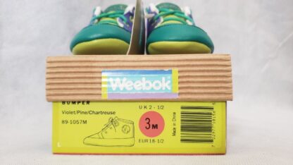 Weebok Retro Shoes 1990s Unisex Newborn Sneakers Reebok High Top Baby Bootie - Image 2