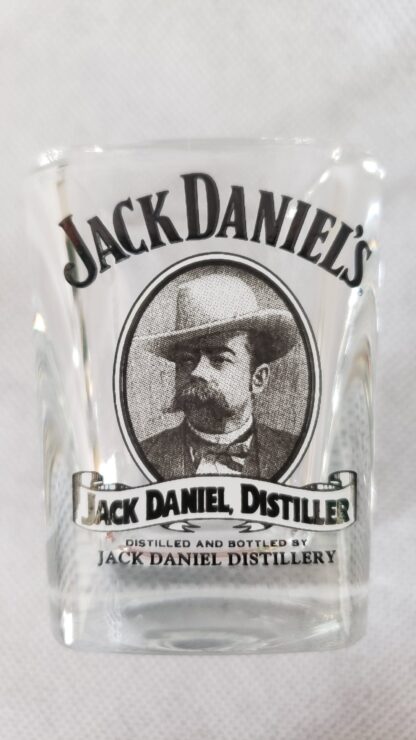 Jack Daniels Square Whiskey Shot Glass Set Vintage Distillery Advertising Art - Image 15