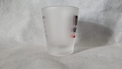 Brain Hemorrhage Recipe Whiskey Shot Barware Art Glass Frosted Skansen - Image 4