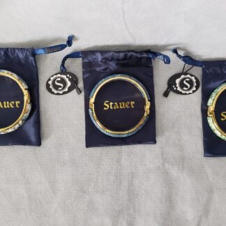 Set Stauer Florentina Verde Fiori Bracelet Marble Blue Fashion Jewelry Bangles