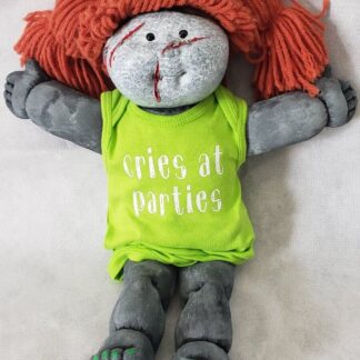 Zombie Baby Girl Art Doll Living Dead Creepy Halloween Cabbage Patch Kids Figure