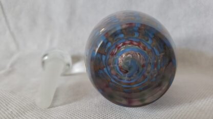 Craig Holt Art Glass Trout Studios Iridescent Vintage Perfume Love Potion Bottle - Image 13