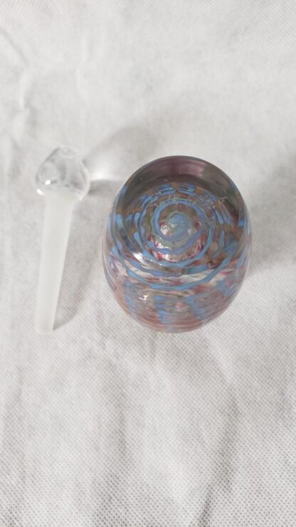 Craig Holt Art Glass Trout Studios Iridescent Vintage Perfume Love Potion Bottle - Image 23