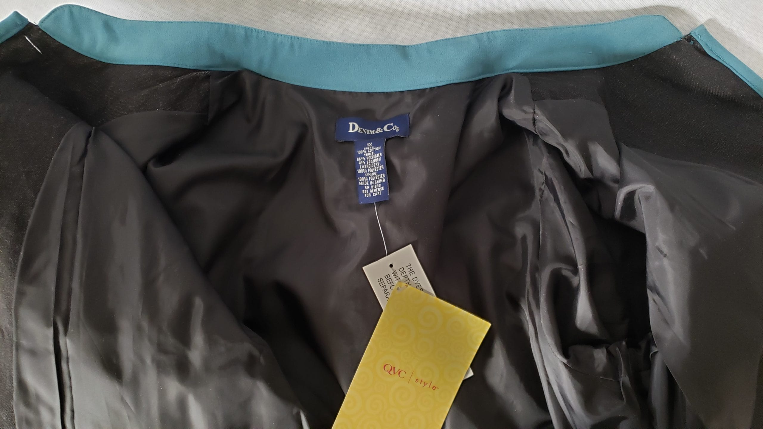 Denim & Co Women’s Paisley Embroidered Jacket – Boho Style – Plus 1X - Image 16