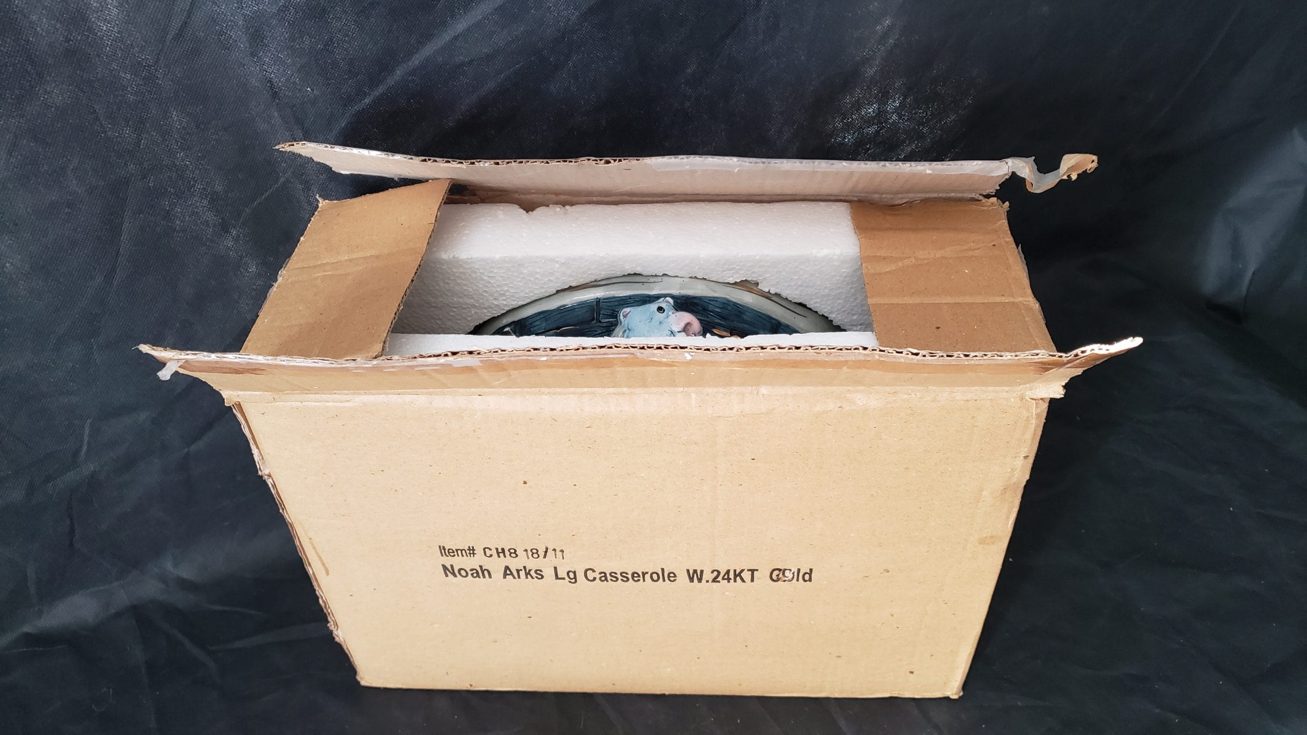 Ceramic Noah’s Ark Casserole Bowl – Decorative Serveware – Storybook Design - Image 22
