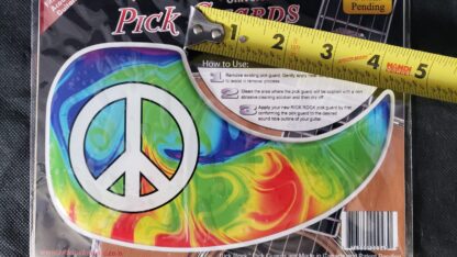 Acoustic Guitar Tie-Dye Pickguard Psychedelic 1960s Peace Hippie - Image 23