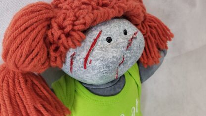 Zombie Baby Girl Art Doll Living Dead Creepy Halloween Cabbage Patch Kids Figure - Image 12