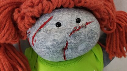 Zombie Baby Girl Art Doll Living Dead Creepy Halloween Cabbage Patch Kids Figure - Image 16