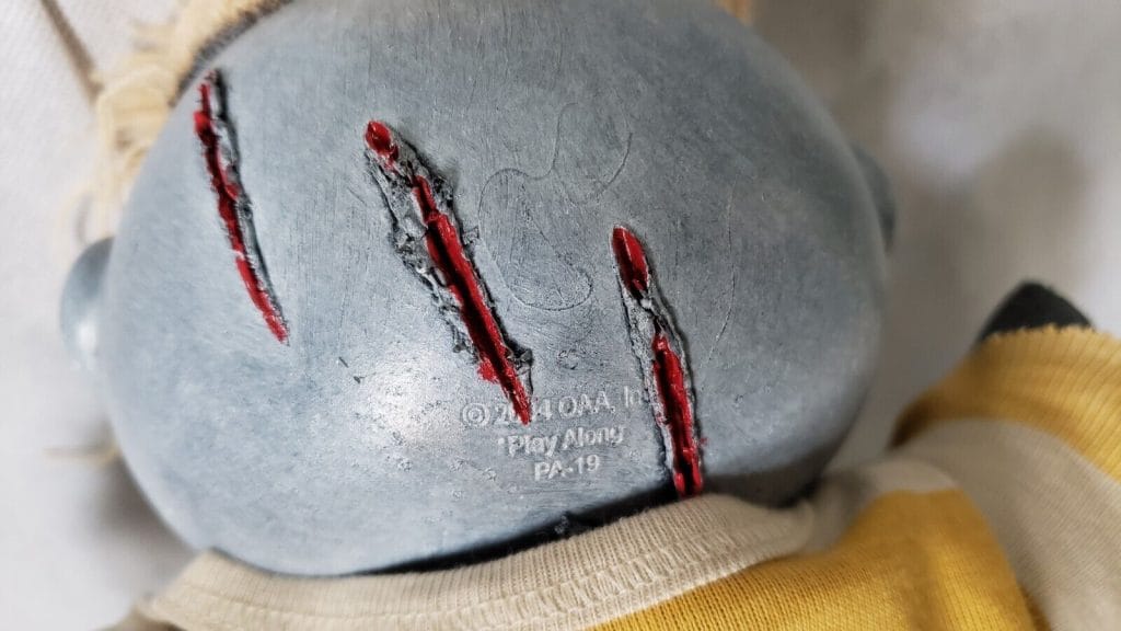 Zombie Baby Girl Art Doll – Blonde – Living‑Dead Style Halloween Figure - Image 22