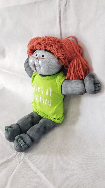Zombie Baby Girl Art Doll Living Dead Creepy Halloween Cabbage Patch Kids Figure - Image 6