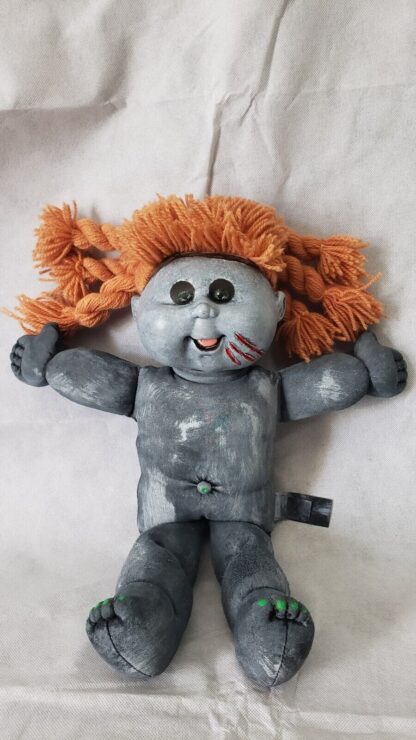 Zombie Baby Girl Art Doll Living Dead Creepy Halloween Cabbage Patch Kids Figure - Image 13