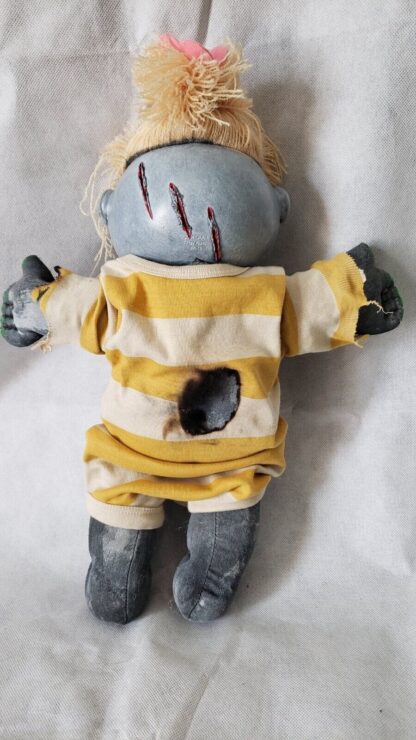 Blonde Zombie Baby Girl Art Doll Living Dead Cabbage Patch Kids Halloween Figure - Image 12