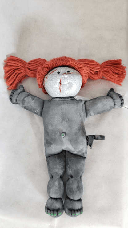 Zombie Baby Girl Doll