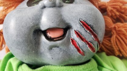 Zombie Baby Girl Art Doll Living Dead Creepy Halloween Cabbage Patch Kids Figure - Image 17