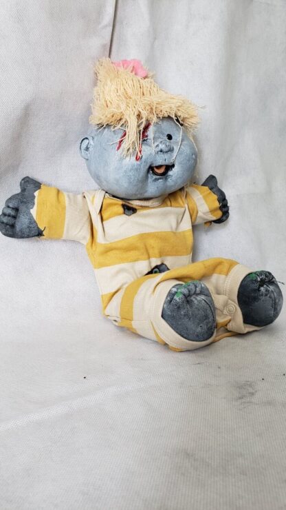 Blonde Zombie Baby Girl Art Doll Living Dead Cabbage Patch Kids Halloween Figure - Image 24