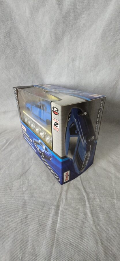 Blue 1970 Ford Mustang Boss 302 1:24 Scale Model Kit Diecast Toy Car Maisto - Image 12