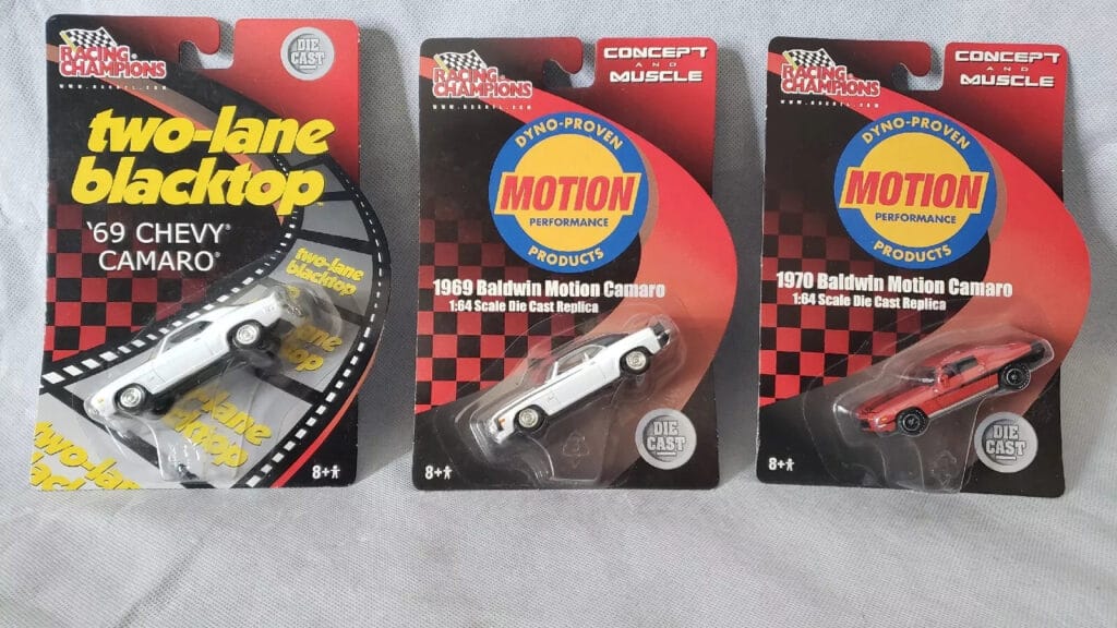 1970 Red Baldwin Motion Camaro 1:64 Diecast Concept Muscle Car Racing Champions