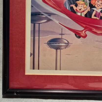 Jetsons Cartoon Art Print Hanna-Barbera Spacely Sprockets Flying Car Artwork '91 - Image 11