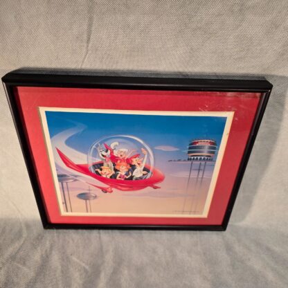 Jetsons Cartoon Art Print Hanna-Barbera Spacely Sprockets Flying Car Artwork '91 - Image 24