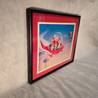 Jetsons Cartoon Art Print Hanna-Barbera Spacely Sprockets Flying Car Artwork '91 - Image 23