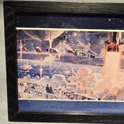 Opening The Space Frontier The Next Giant Step NASA Art Print Robert McCall - Image 21