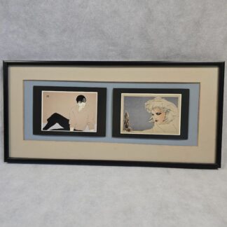 1984 Sybil by Robert D. Blue, 1985 Touched By The Light by Manuel Y. Nunez Serigraph Art Prints