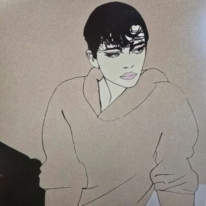 1980s Serigraph Postcard Art Sybil Robert D Blue Touched By Light Manuel Y Nunez - Image 2