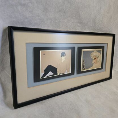 1980s Serigraph Postcard Art Sybil Robert D Blue Touched By Light Manuel Y Nunez - Image 8