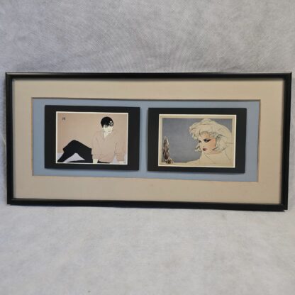 1980s Serigraph Postcard Art Sybil Robert D Blue Touched By Light Manuel Y Nunez - Image 12
