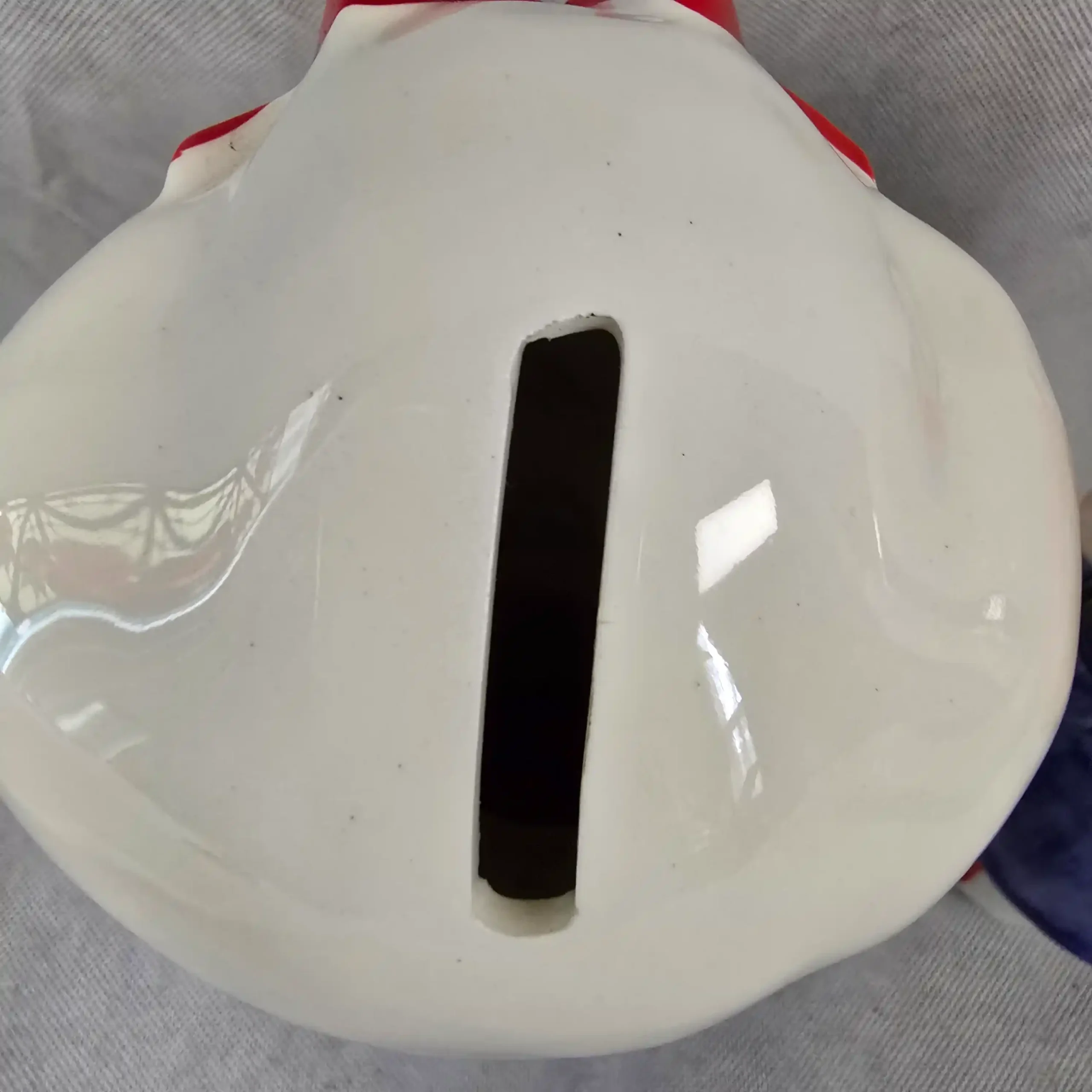 Vintage Lefton Patriotic Ceramic Figurine – Uncle Sam & Betsy Ross Piggy Bank - Image 6