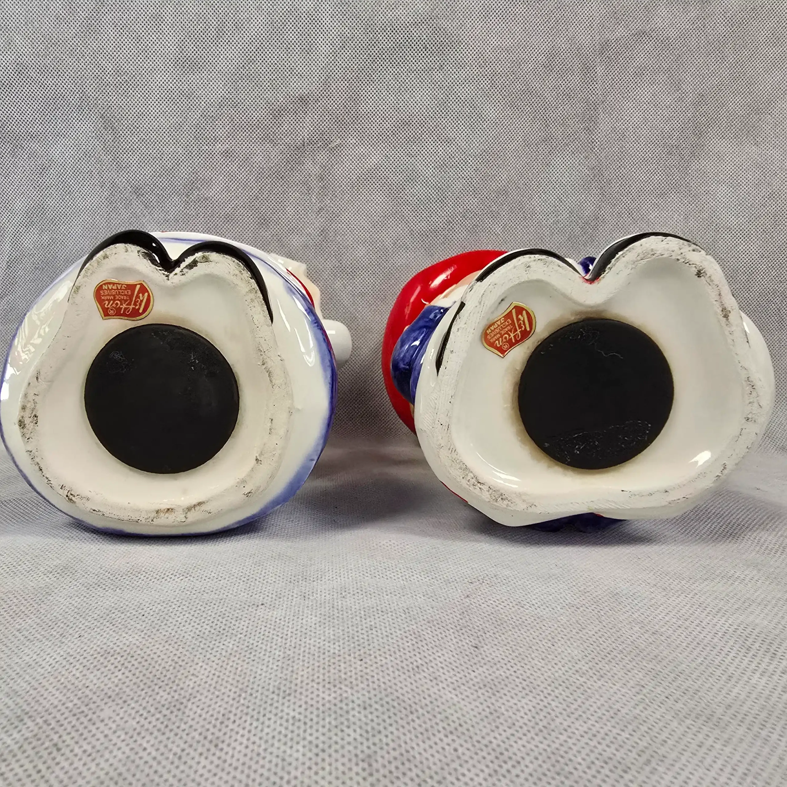 Vintage Lefton Patriotic Ceramic Figurine – Uncle Sam & Betsy Ross Piggy Bank - Image 18