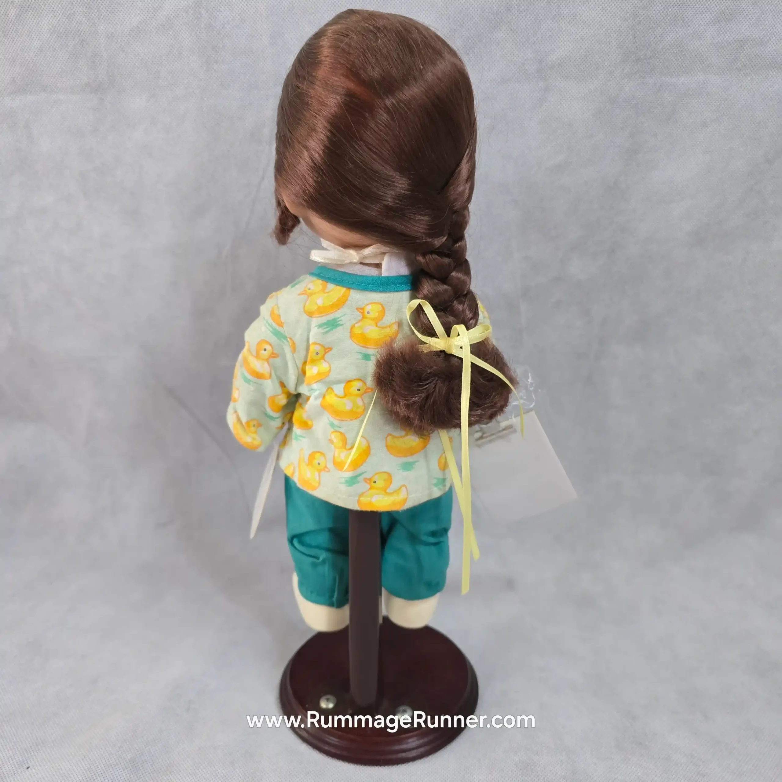 Vintage Precious Moments Vinyl Nurse Doll – Brunette – 12‑Inch Tender Loving Care - Image 9