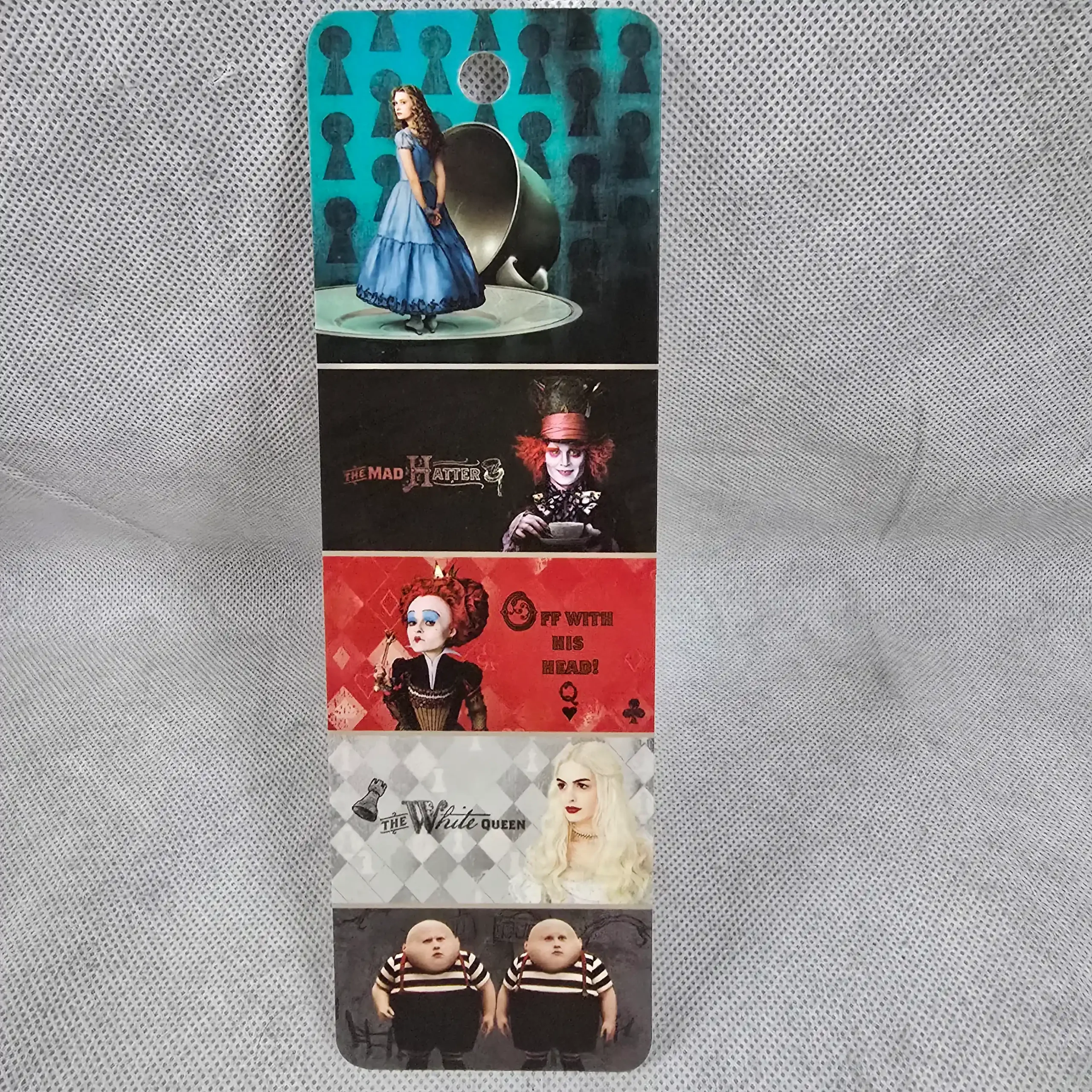 Alice in Wonderland Bookmark Set – Cheshire Cat & Mad Hatter – Disney - Image 12