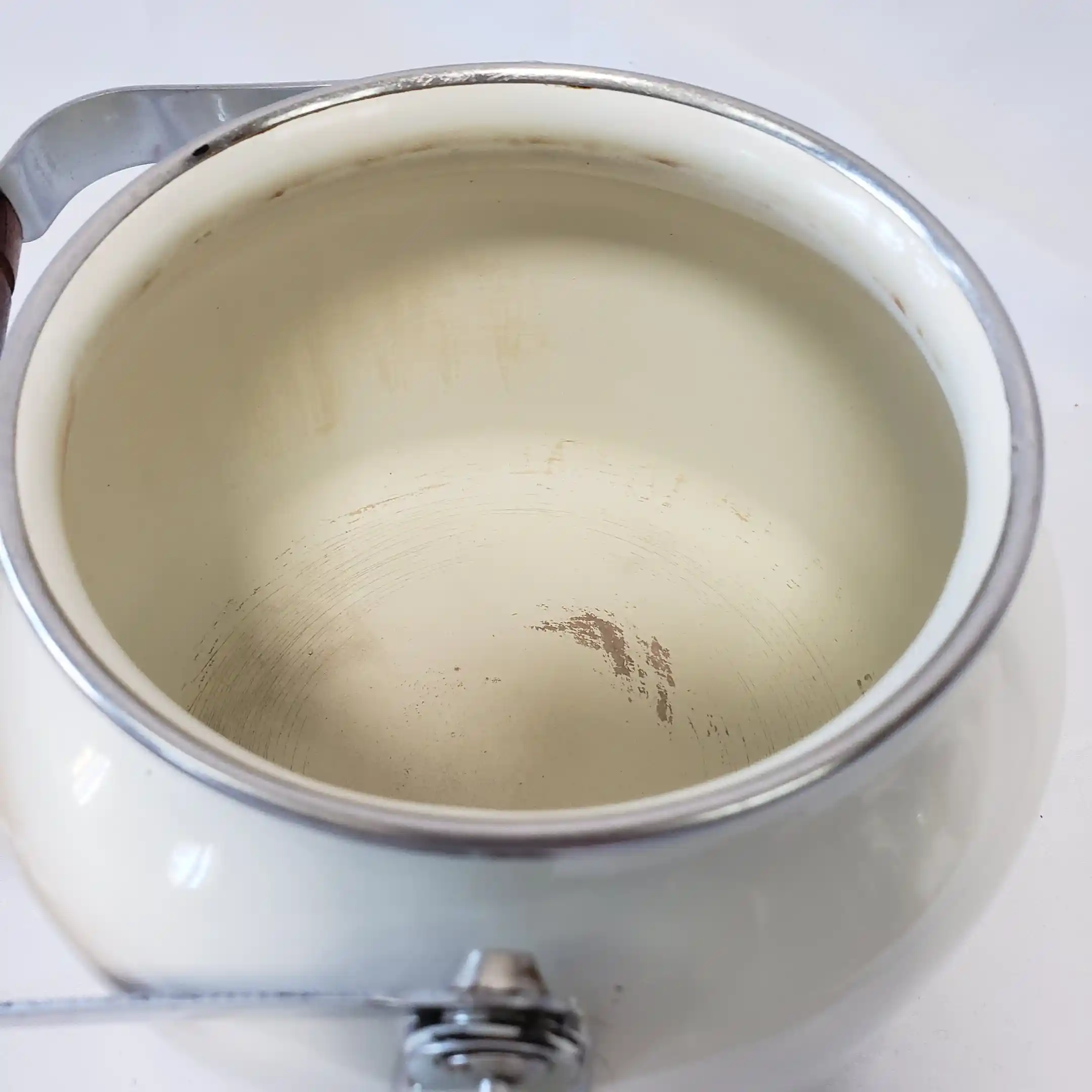 Hall Teapot Enamelware Jewel Tea Pot Autumn Leaf Vintage Enamel Round Metal Kettle - Image 20