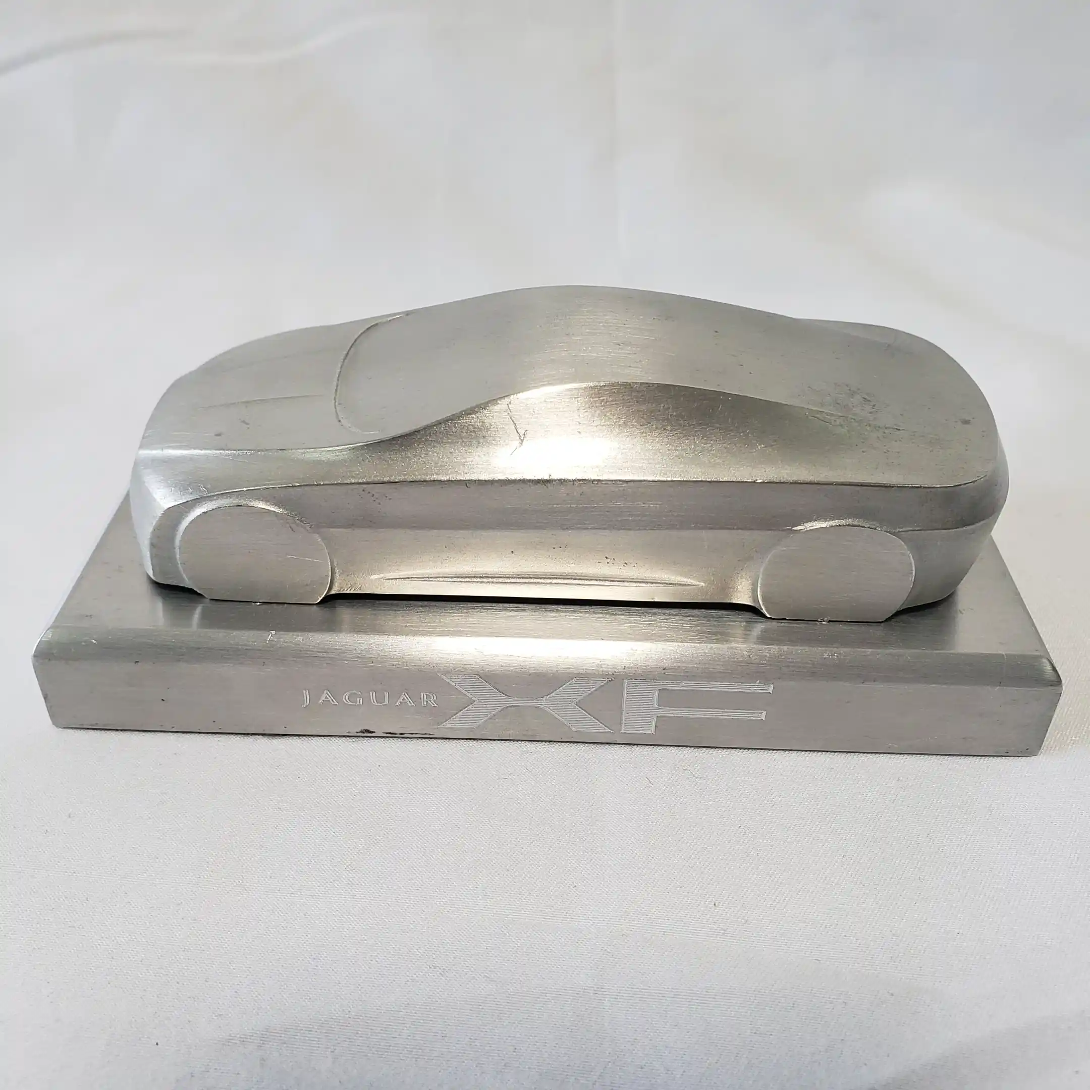 Jaguar XF Aluminum Model Concept Car Art Sculpture Ian Stuart Callum Autograph - Image 11