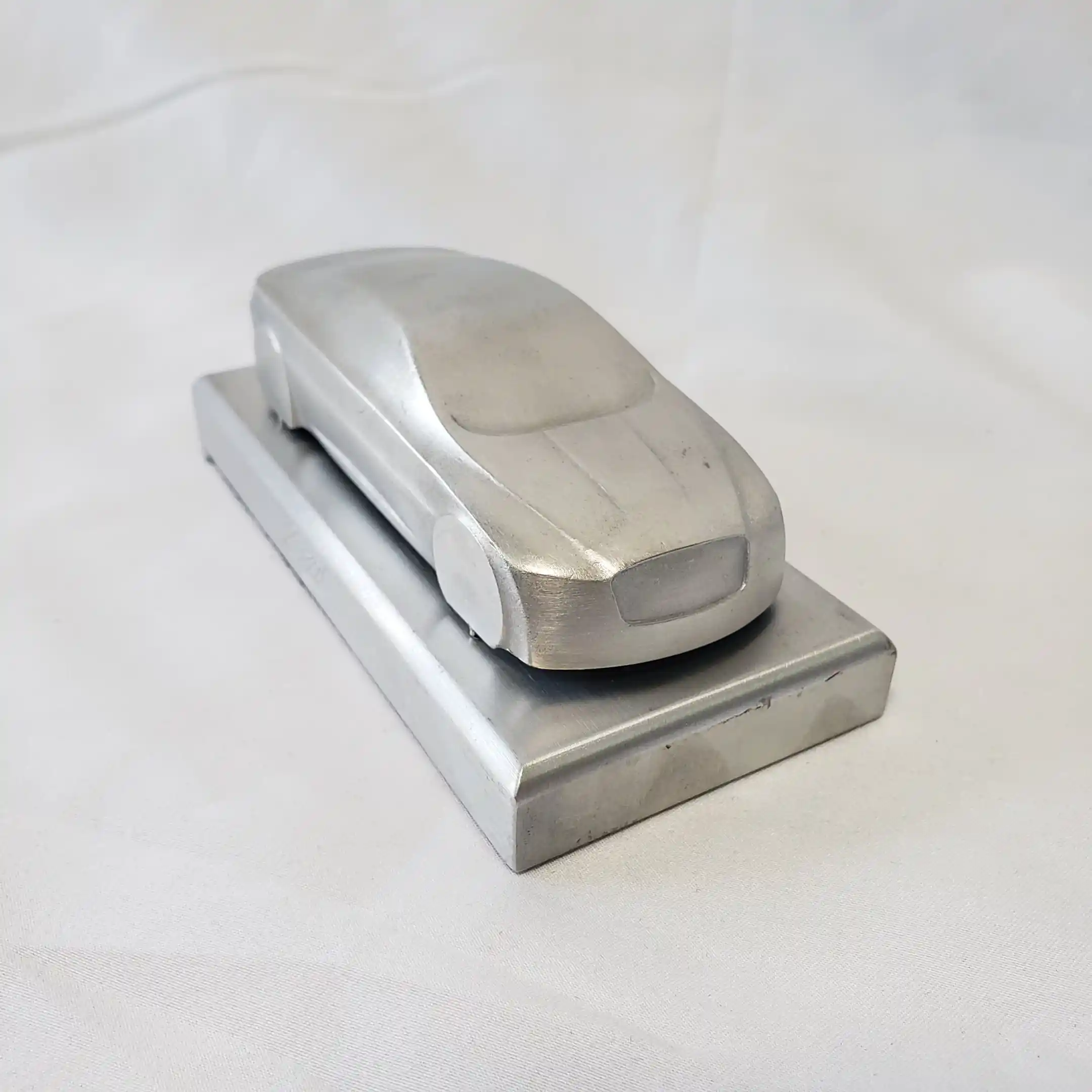 Jaguar XF Aluminum Model Concept Car Art Sculpture Ian Stuart Callum Autograph - Image 10