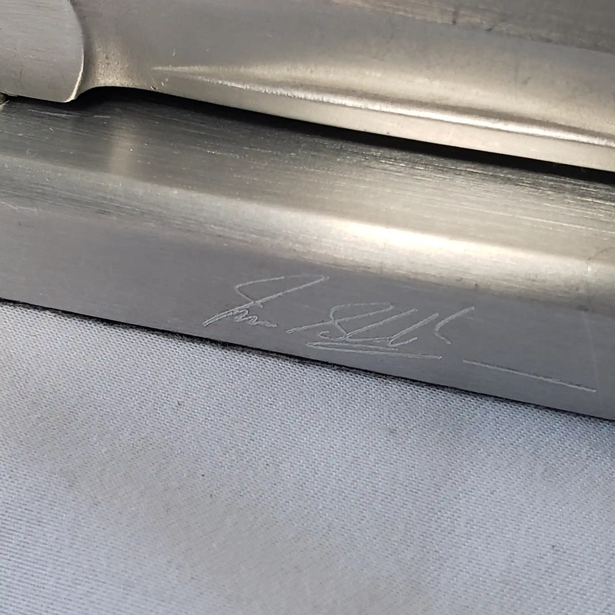 Jaguar XF Aluminum Model Concept Car Art Sculpture Ian Stuart Callum Autograph - Image 19