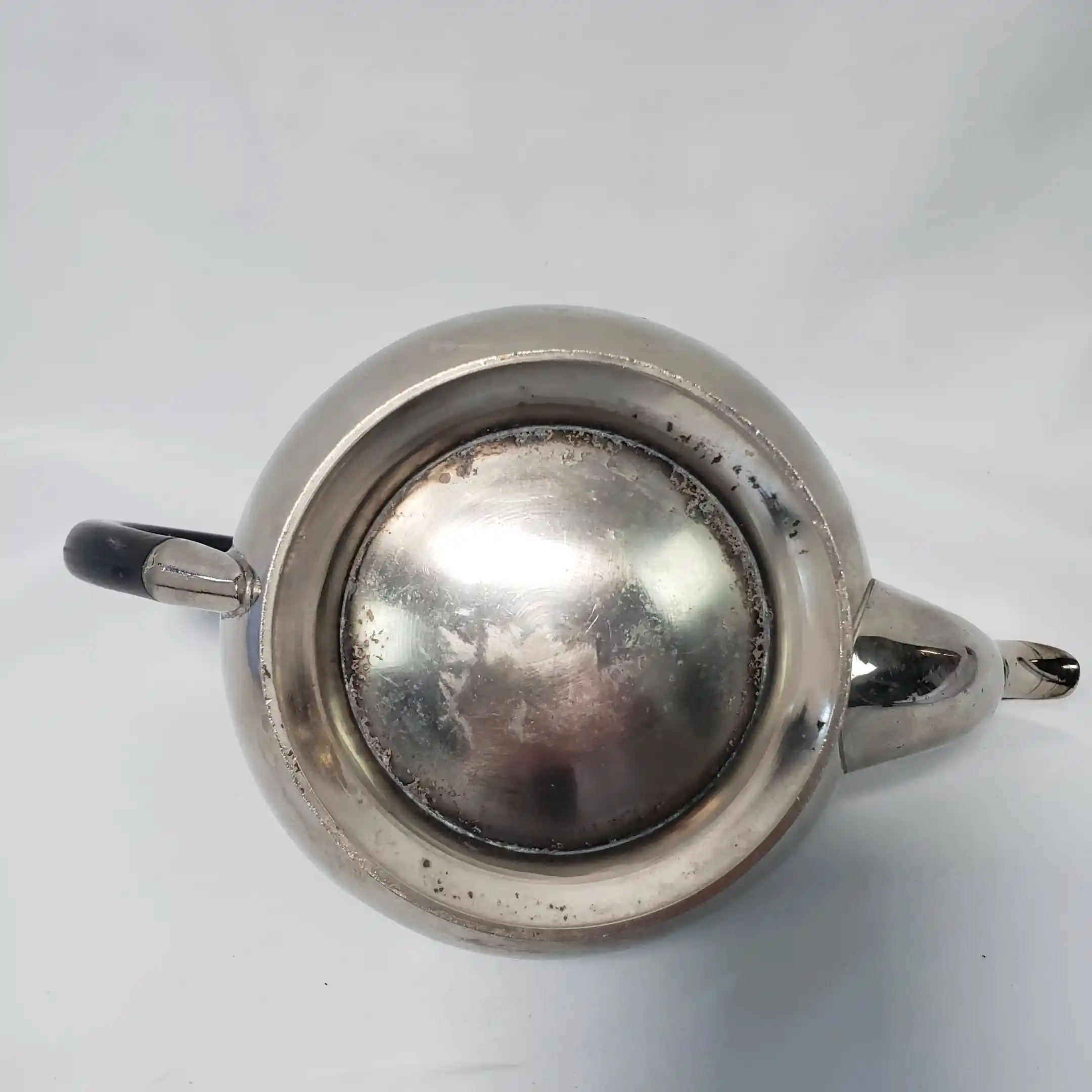 Lisbeth Dahl Copenhagen Teapot Vintage Round Chrome Titanic Edwardian Era Tea Pot - Image 14