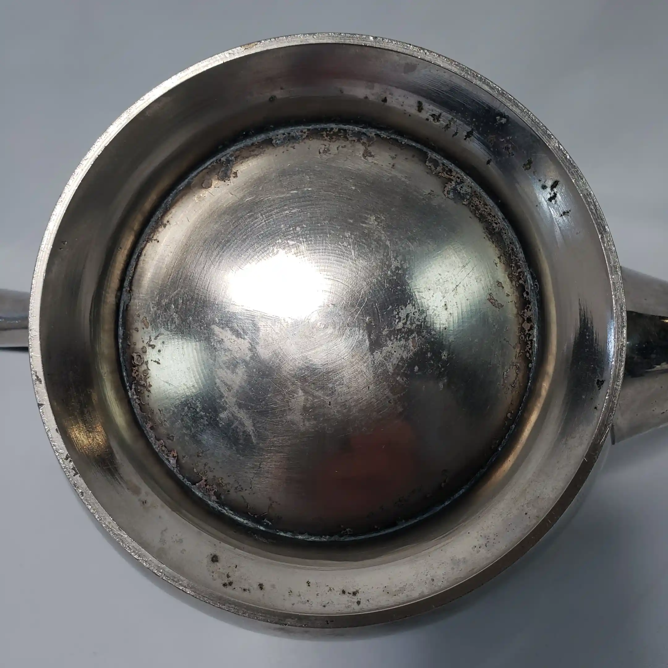 Lisbeth Dahl Copenhagen Teapot Vintage Round Chrome Titanic Edwardian Era Tea Pot - Image 15